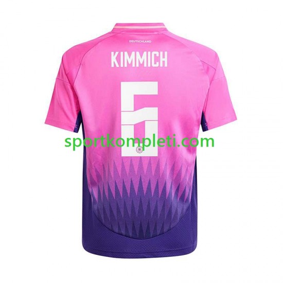 Njemačka Muškarci Gostujući Nogometni Dres Kimmich 6 Euro 2024 Kratki Rukavi