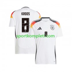 Njemačka Muškarci Domaći Nogometni Dres Toni Kroos 8 Euro 2024 Kratki Rukavi
