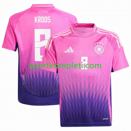Njemačka Muškarci Gostujući Nogometni Dres Toni Kroos Euro 2024 Kratki Rukavi