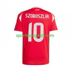 Mađarska Crvena Muškarci Domaći Nogometni Dres Dominik Szoboszlai 10 Euro 2024 Kratki Rukavi
