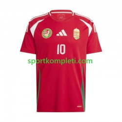Mađarska Crvena Muškarci Domaći Nogometni Dres Dominik Szoboszlai 10 Euro 2024 Kratki Rukavi