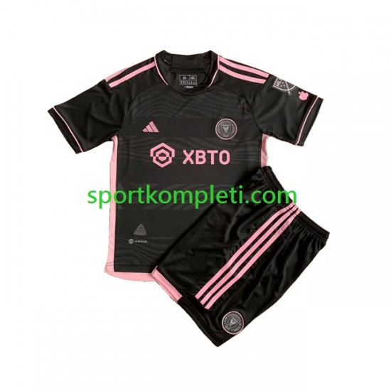 Inter Miami Djeca Gostujući Nogometni Dres 2023 Kratki Rukavi