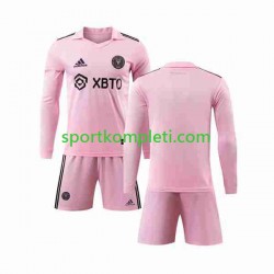 Inter Miami Djeca Domaći Nogometni Dres 2023-2024 Dugi Rukavi