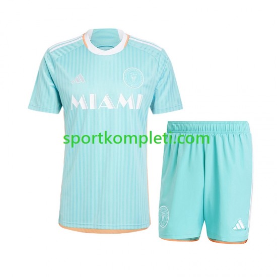Inter Miami Djeca Treći Nogometni Dres 2024-2025 Kratki Rukavi