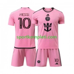 Inter Miami Djeca Domaći Nogometni Dres Lionel Messi 10 2024 Kratki Rukavi