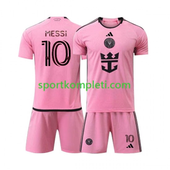 Inter Miami Djeca Domaći Nogometni Dres Lionel Messi 10 2024 Kratki Rukavi Inter Miami Djeca Domaći Nogometni Dres Lionel Messi 10 2024 Kratki Rukavi