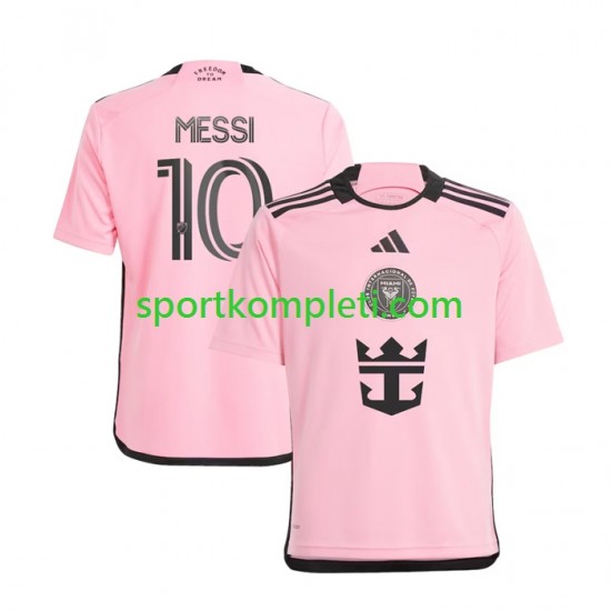 Inter Miami Muškarci Domaći Nogometni Dres Lionel Messi 10 2024 Kratki Rukavi
