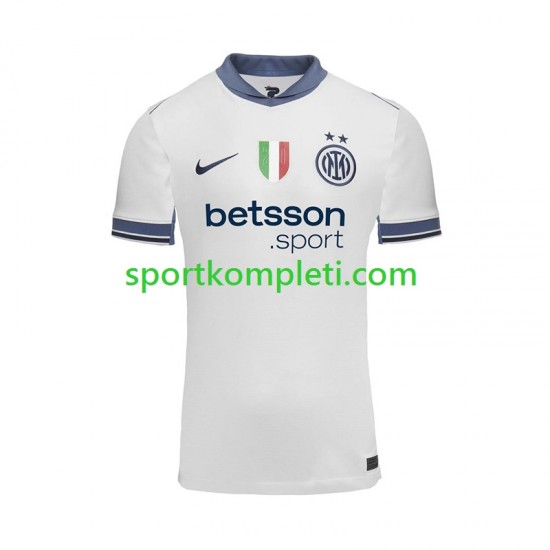 Inter Milan Muškarci Gostujući Nogometni Dres 2024-2025 Kratki Rukavi