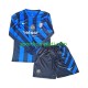 Inter Milan Djeca Domaći Nogometni Dres 2024-2025 Dugi Rukavi