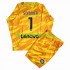 Inter Milan Vratar Djeca Domaći Nogometni Dres Sommer 1 2023-2024 Dugi Rukavi