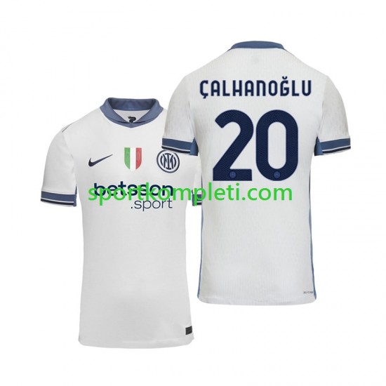 Inter Milan Muškarci Gostujući Nogometni Dres Hakan Calhanoglu 20 2024-2025 Kratki Rukavi