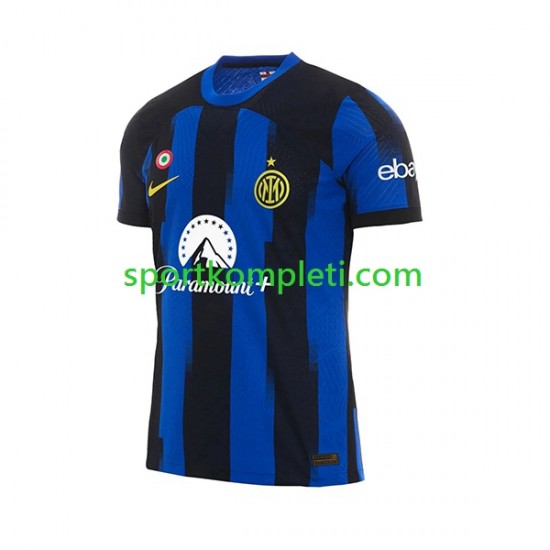 Inter Milan Muškarci Domaći Nogometni Dres 2023-2024 Kratki Rukavi