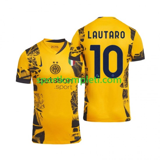 Inter Milan Muškarci Treći Nogometni Dres Lautaro 10 2024-2025 Kratki Rukavi