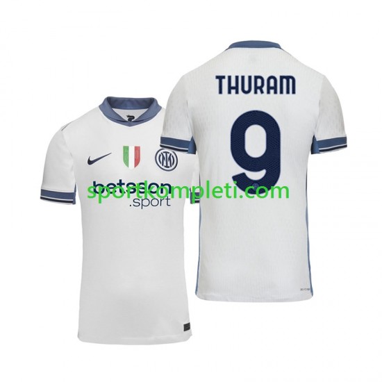Inter Milan Muškarci Gostujući Nogometni Dres Marcus Thuram 9 2024-2025 Kratki Rukavi