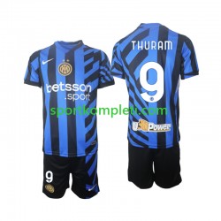 Inter Milan Djeca Domaći Nogometni Dres Marcus Thuram 9 2024-2025 Kratki Rukavi