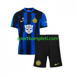 Inter Milan Djeca Domaći Nogometni Dres Transformers 2023-2024 Kratki Rukavi