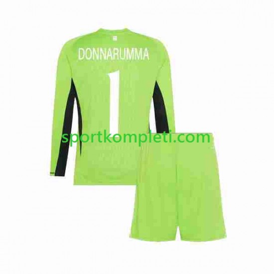 Italija Vratar Djeca Domaći Nogometni Dres Donnarumma 1 2023 Dugi Rukavi Italija Vratar Djeca Domaći Nogometni Dres Donnarumma 1 2023 Dugi Rukavi