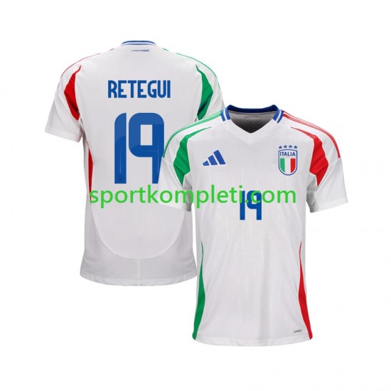 Italija Muškarci Gostujući Nogometni Dres Mateo Retegui 19 2024 Kratki Rukavi