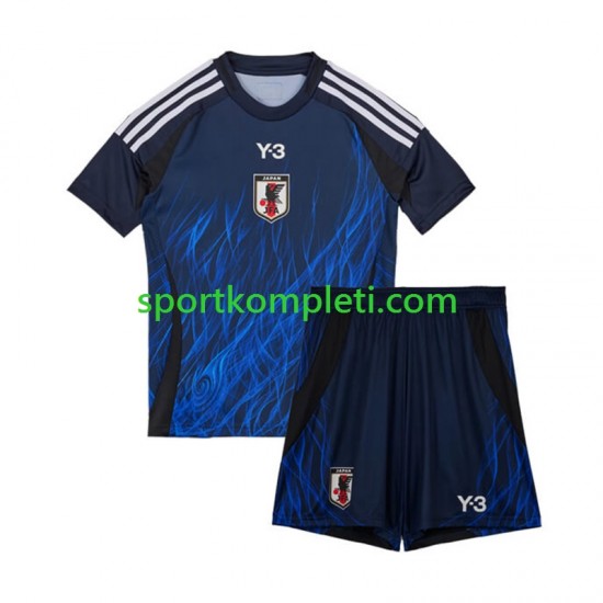 Japan Djeca Domaći Nogometni Dres 2024 Kratki Rukavi