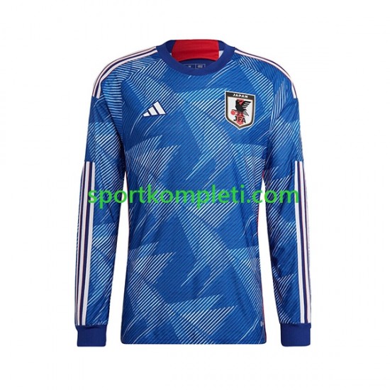 Japan Muškarci Domaći Nogometni Dres World Cup 2022 Dugi Rukavi