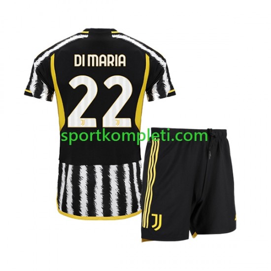 Juventus Djeca Domaći Nogometni Dres Angel Di Maria 22 2023-2024 Kratki Rukavi