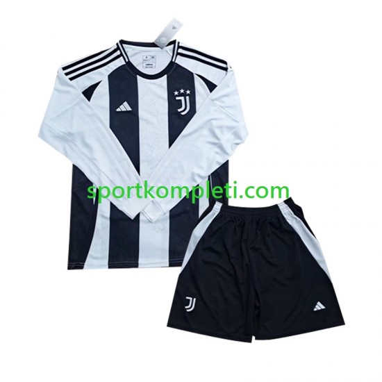 Juventus Djeca Domaći Nogometni Dres 2024-2025 Dugi Rukavi
