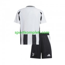 Juventus Djeca Domaći Nogometni Dres 2024-2025 Kratki Rukavi