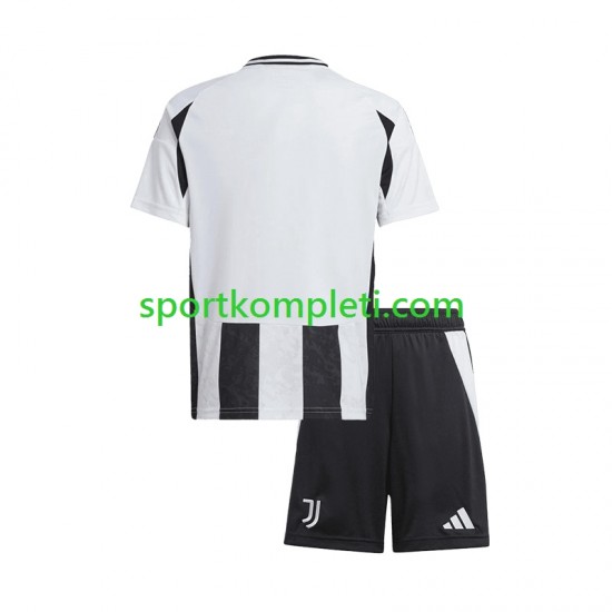 Juventus Djeca Domaći Nogometni Dres 2024-2025 Kratki Rukavi