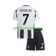 Juventus Djeca Domaći Nogometni Dres Cristiano Ronaldo 7 2024-2025 Kratki Rukavi