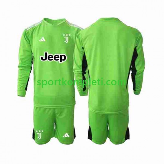 Juventus Vratar Djeca Treći Nogometni Dres 2023-2024 Dugi Rukavi