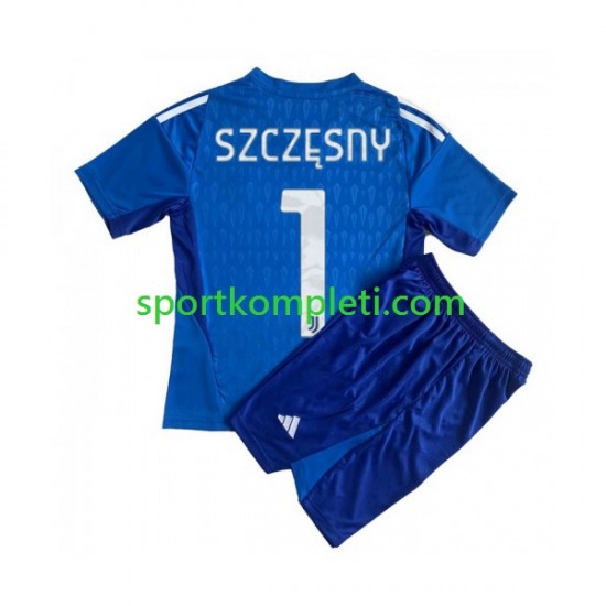 Juventus Vratar Djeca Domaći Nogometni Dres Wojciech Szczesny 1 2023-2024 Kratki Rukavi