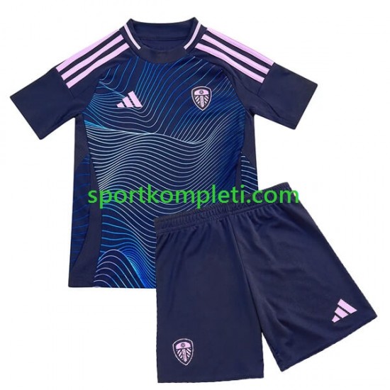 Leeds United Djeca Treći Nogometni Dres 2024-2025 Kratki Rukavi