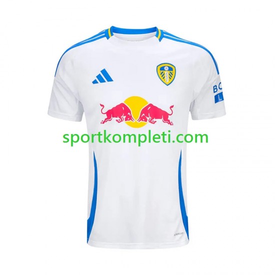 Leeds United Muškarci Domaći Nogometni Dres 2024-2025 Kratki Rukavi