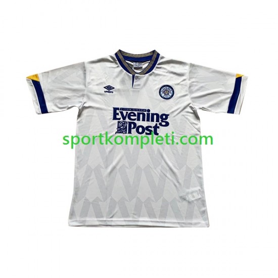 Leeds United Retro Muškarci Domaći Nogometni Dres 1991-1992 Kratki Rukavi