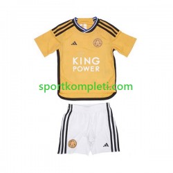 Leicester City Djeca Treći Nogometni Dres 2023-2024 Kratki Rukavi
