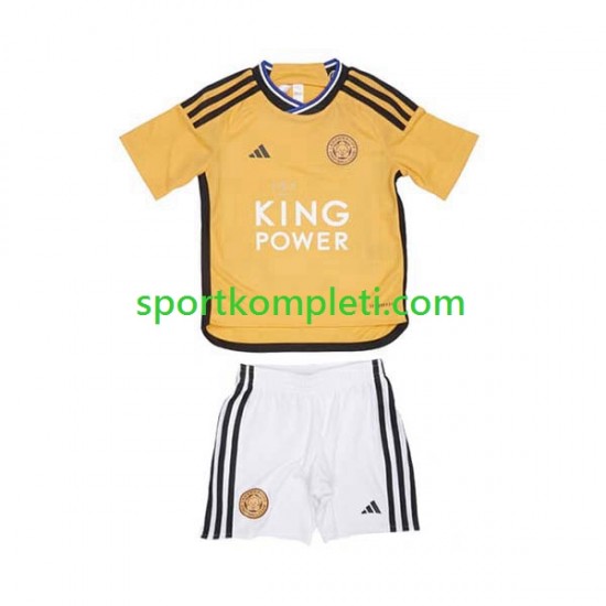 Leicester City Djeca Treći Nogometni Dres 2023-2024 Kratki Rukavi