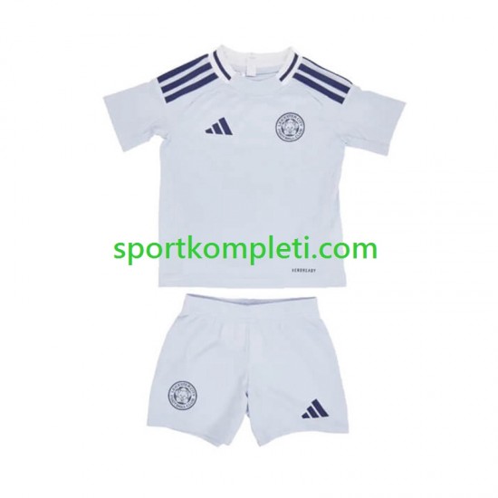 Leicester City Djeca Treći Nogometni Dres 2024-2025 Kratki Rukavi