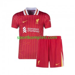 Liverpool Crvena Djeca Domaći Nogometni Dres 2024-2025 Kratki Rukavi