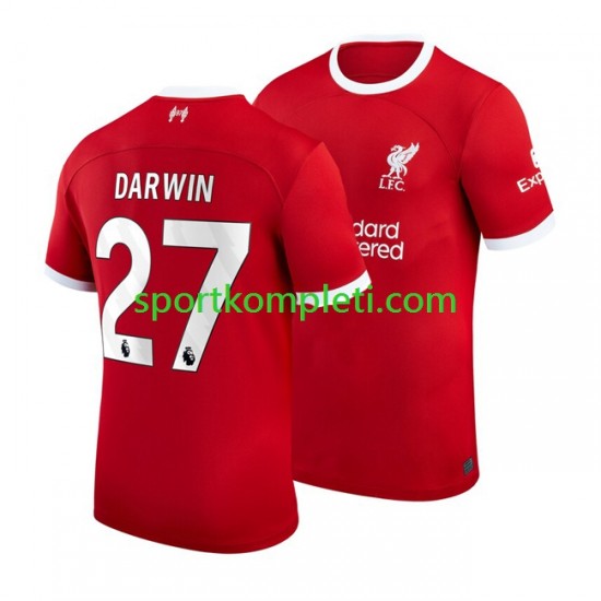 Liverpool Muškarci Domaći Nogometni Dres Darwin Nunez 27 2023-2024 Kratki Rukavi