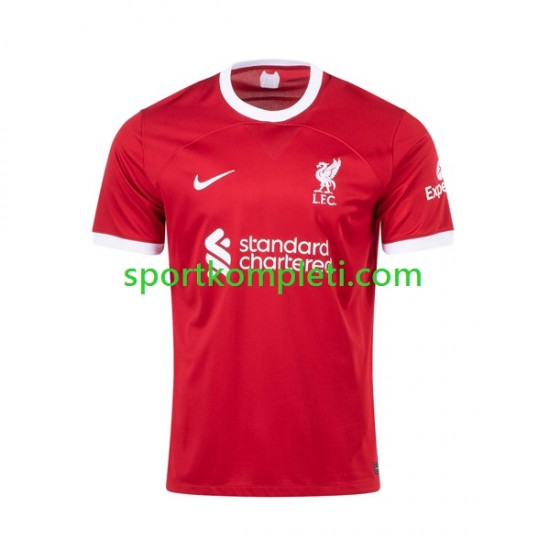 Liverpool Djeca Domaći Nogometni Dres Darwin Nunez 9 2023-2024 Kratki Rukavi