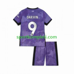 Liverpool Djeca Treći Nogometni Dres Darwin Nunez 9 2023-2024 Kratki Rukavi