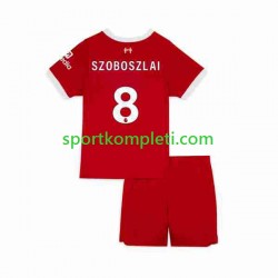 Liverpool Djeca Domaći Nogometni Dres Dominik Szoboszlai 8 2023 Kratki Rukavi