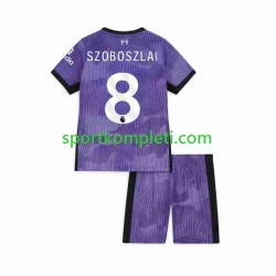 Liverpool Djeca Treći Nogometni Dres Dominik Szoboszlai 8 2023 Kratki Rukavi