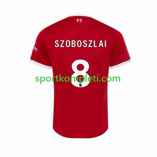 Liverpool Muškarci Domaći Nogometni Dres Dominik Szoboszlai 8 2023-2024 Kratki Rukavi