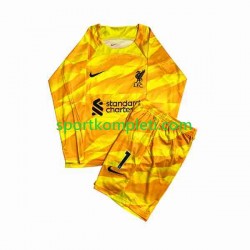 Liverpool Vratar Djeca Treći Nogometni Dres A.Becker 1 2023-2024 Dugi Rukavi