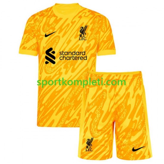 Liverpool Vratar Djeca Četvrti Nogometni Dres 2024-2025 Kratki Rukavi