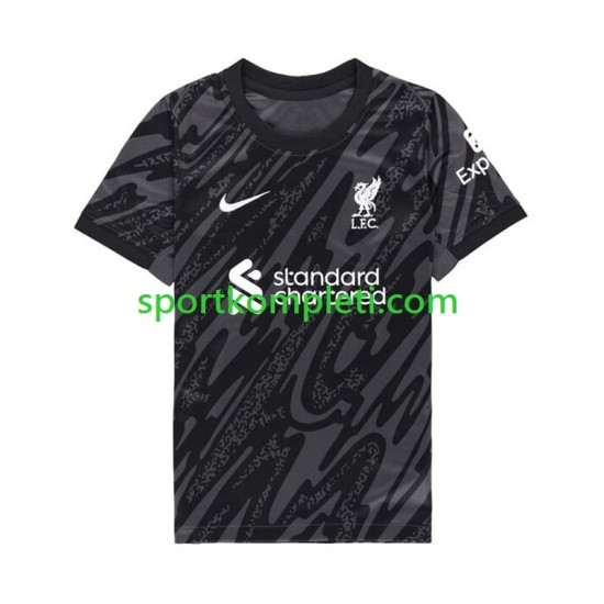 Liverpool Vratar Muškarci Domaći Nogometni Dres 2024-2025 Kratki Rukavi
