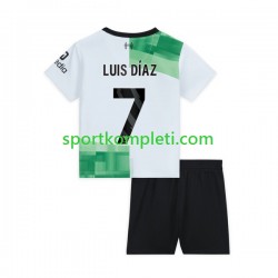 Liverpool Djeca Gostujući Nogometni Dres Luis Diaz 7 2023-2024 Kratki Rukavi