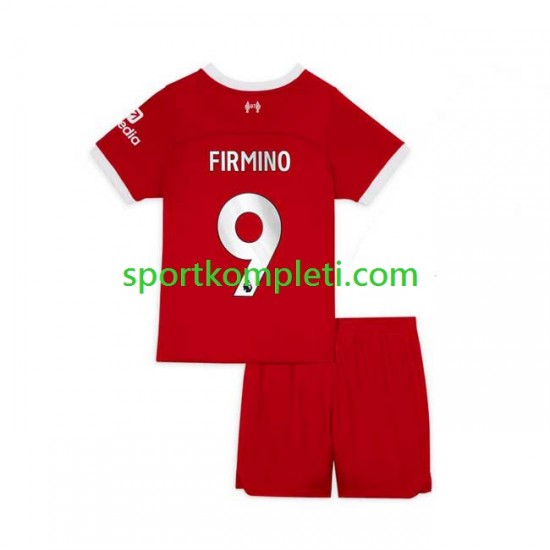 Liverpool Djeca Domaći Nogometni Dres Roberto Firmino 9 2023-2024 Kratki Rukavi