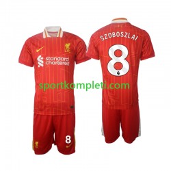 Liverpool Djeca Domaći Nogometni Dres Szoboszlai 8 2024-2025 Kratki Rukavi